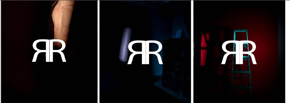 Deck panel B · Studio. Neutral-ground studio frames for product-on-mannequin composites.